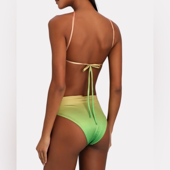 New! Baobab Kira Cut-Out Ombré Gradient One-Piece Swimsuit 27684 - Picture 2 of 11